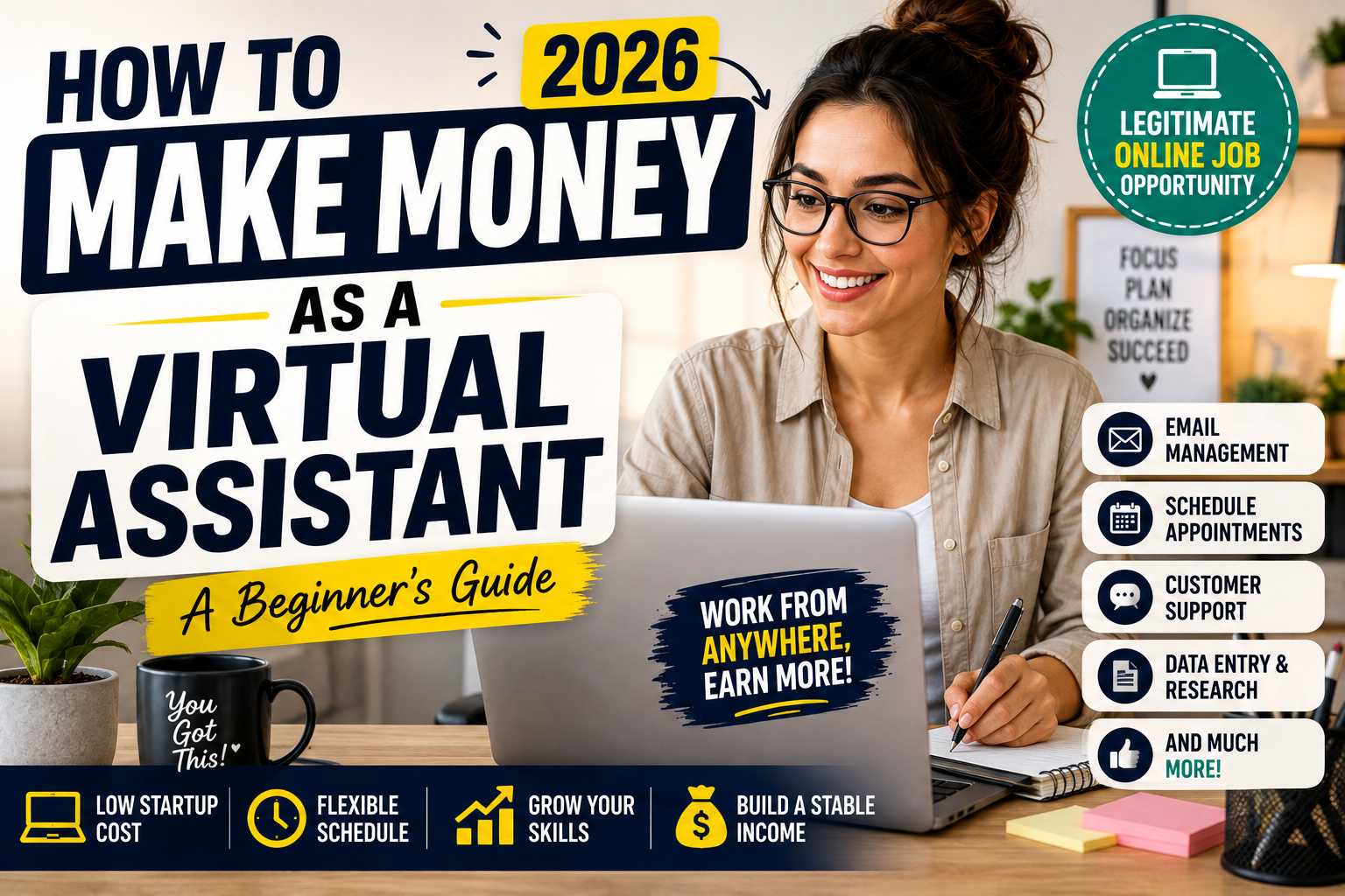How to Make Money as a Virtual Assistant in 2026